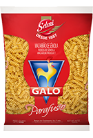 Embalagem Macarrão De Sêmola Galo Tipo Parafuso
