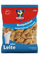Embalagem Rosquinhas Galo Sabor Leite