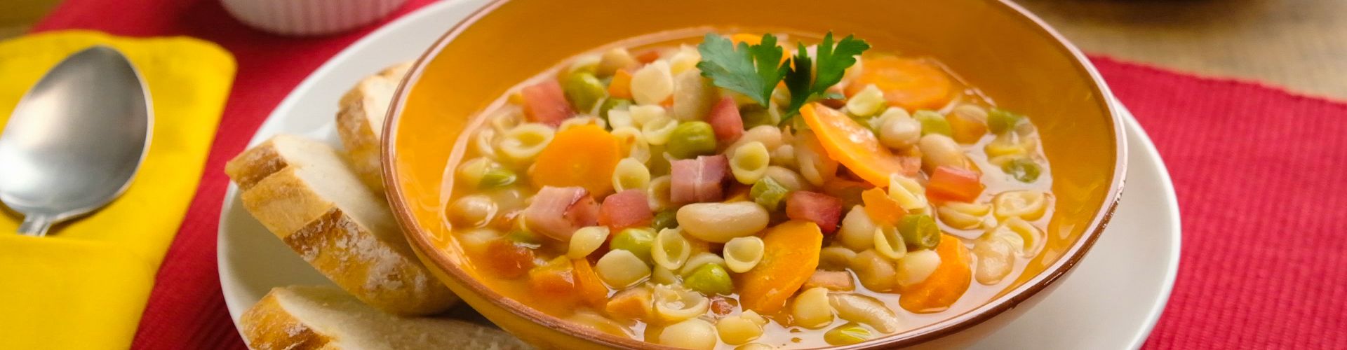 Imagem Minestrone com Concha