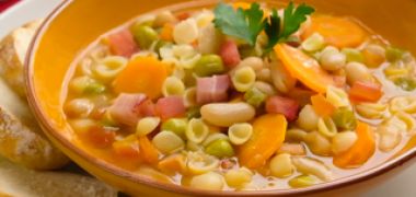 Receita Minestrone com Concha