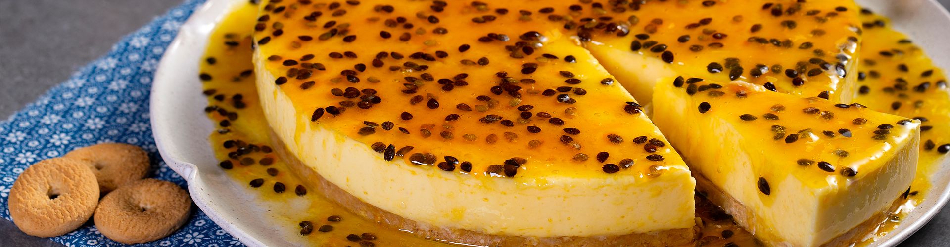 Torta Mousse de Maracujá