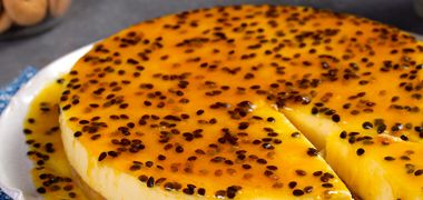 Receita Torta Mousse de Maracujá