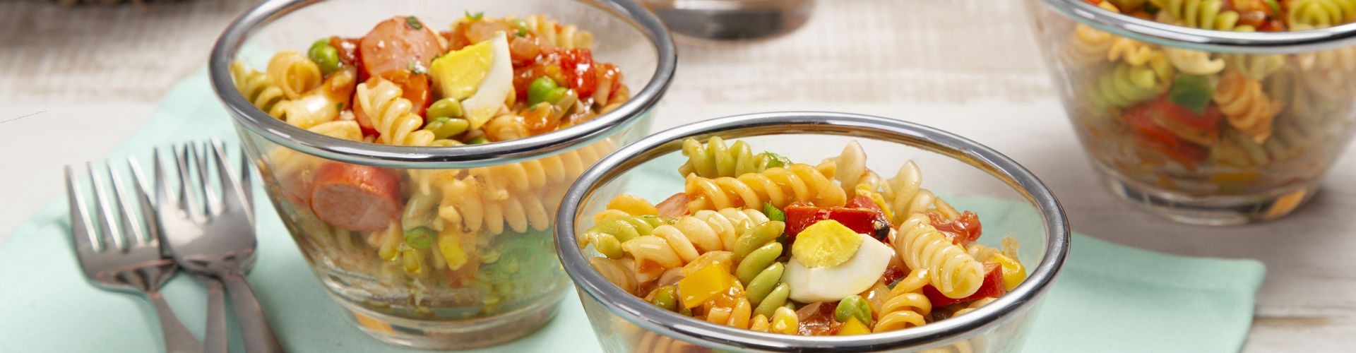 Imagem Macarrão de Férias Tricolor