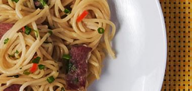 Receita MACARRÃO PANTANEIRO