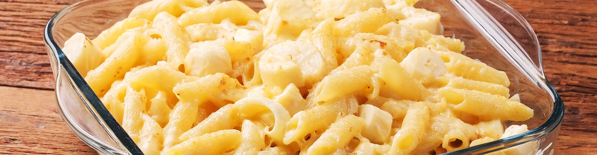 Macarrão com Requeijão ao Forno