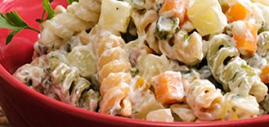 Receita Salada de Maionese com Macarrão