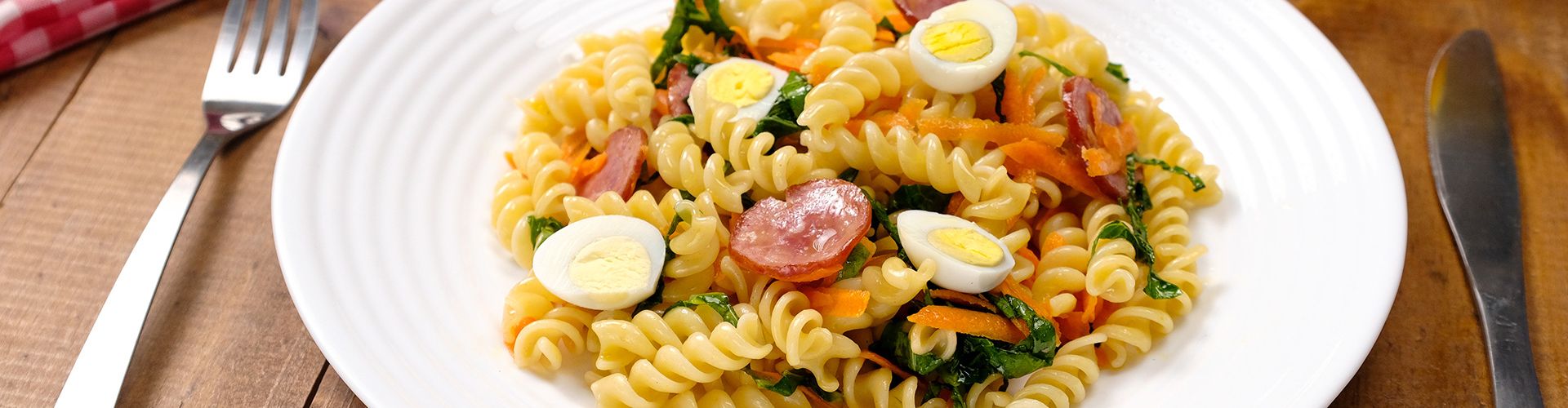 Macarrão com Linguiça
