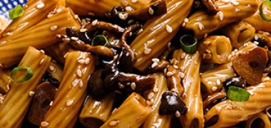 Receita Macarrão com Shimeji